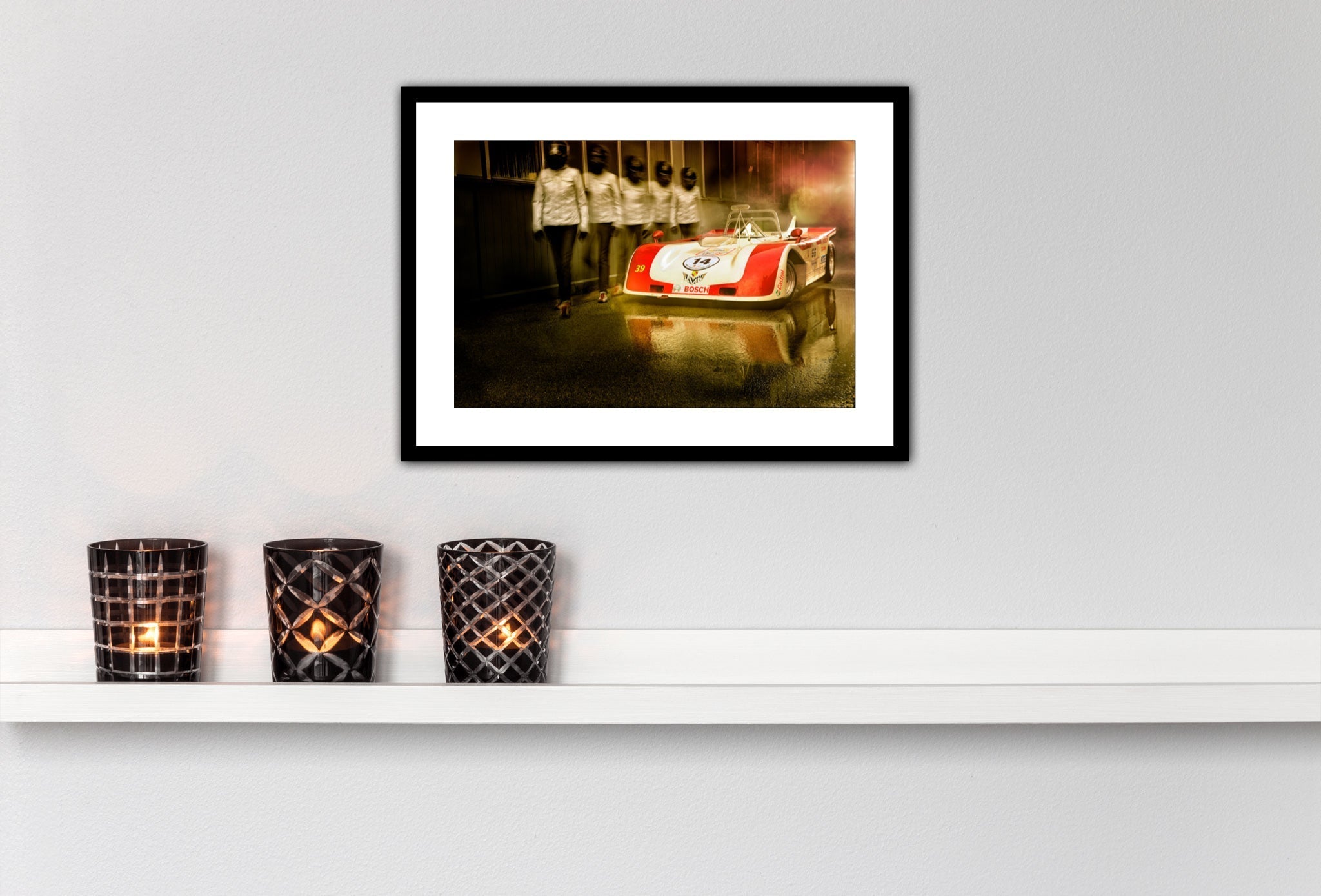 After the Race - Benzinkopf