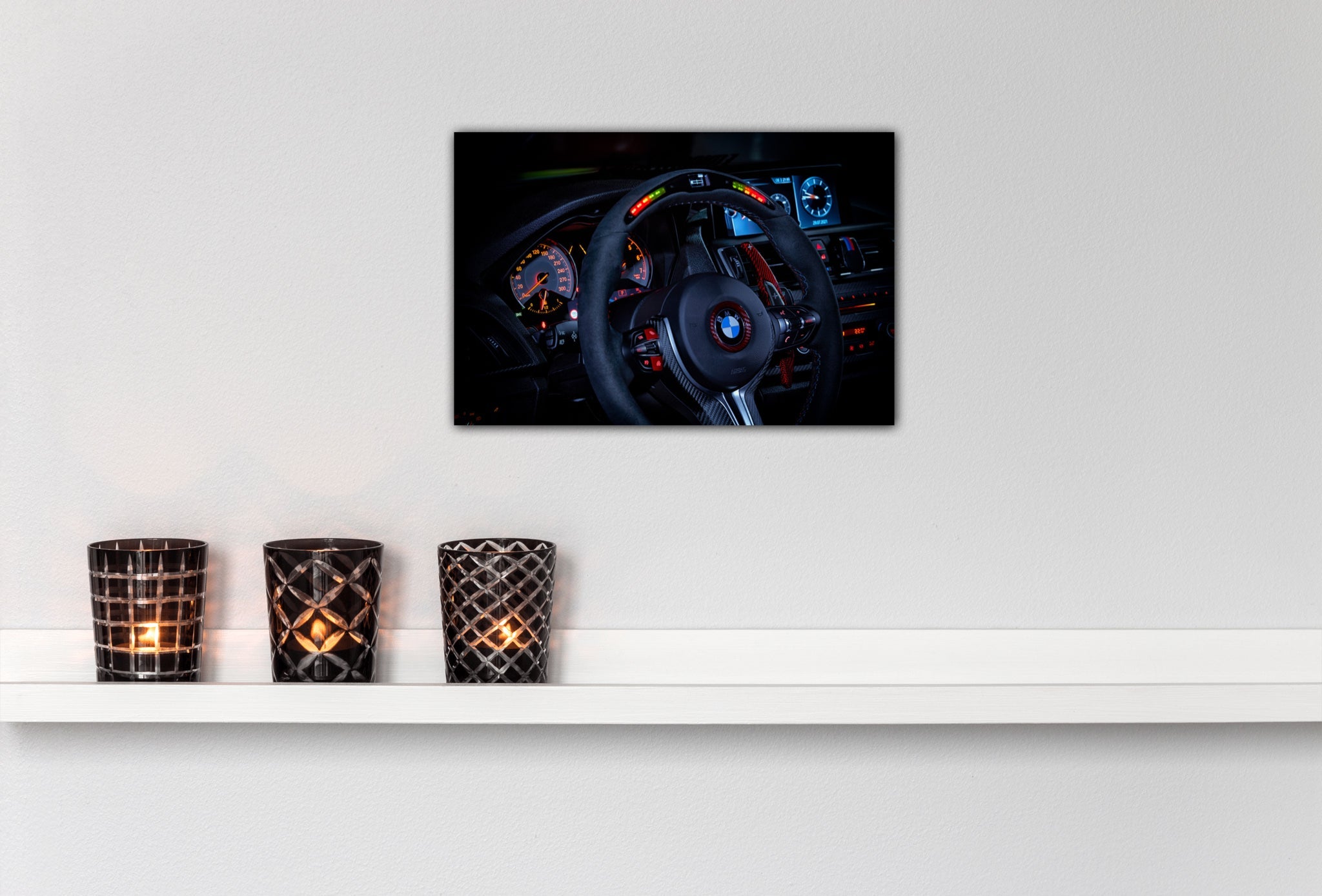 BMW M2 Cockpit - Benzinkopf