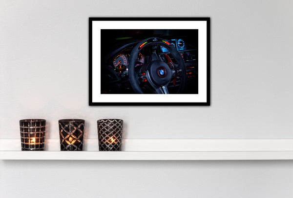 BMW M2 Cockpit - Benzinkopf