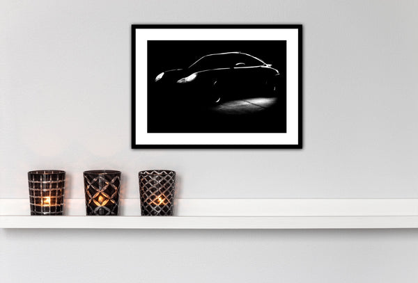 Silhouette - Benzinkopf